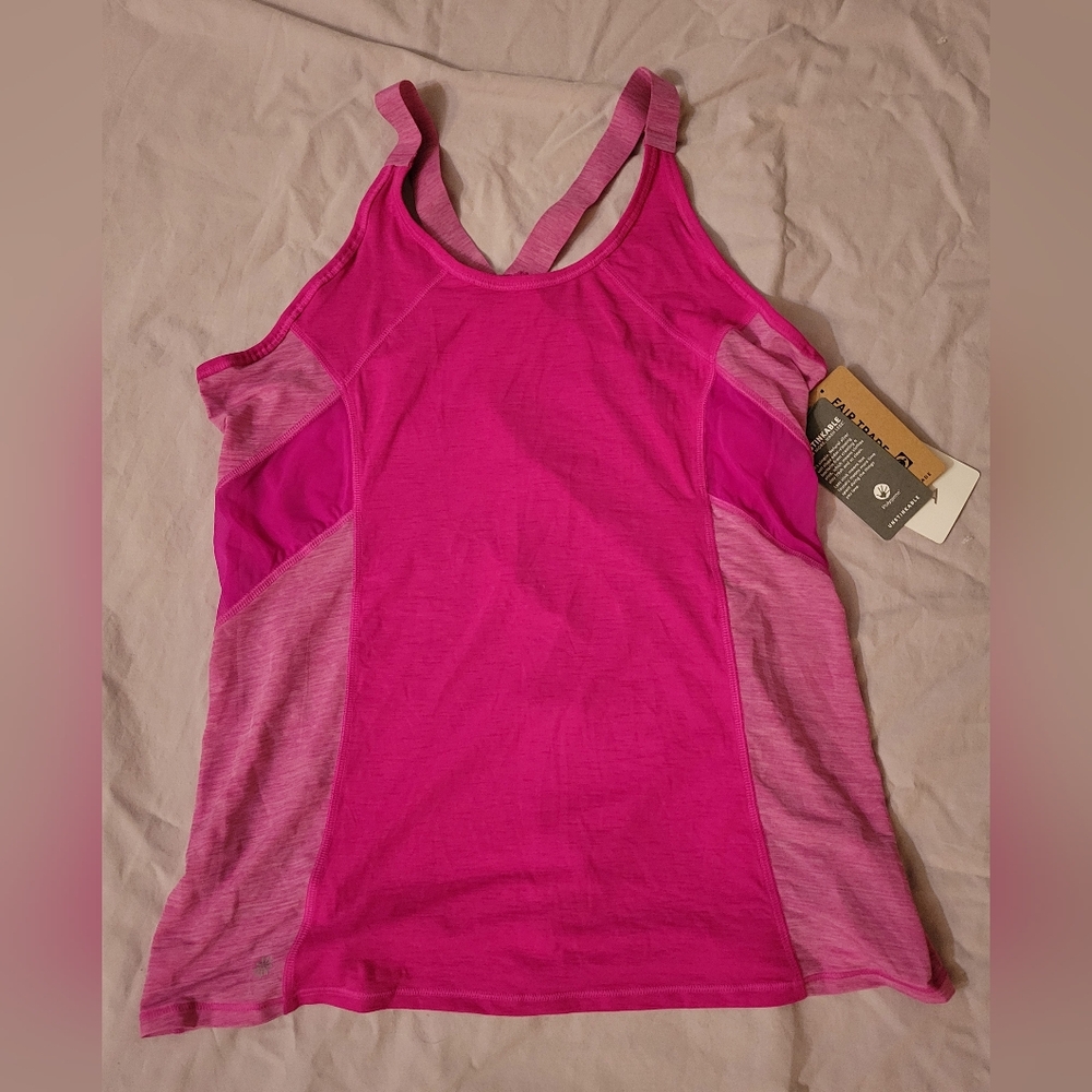 NWT Athleta Pink Tank Top